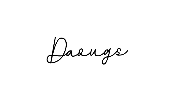 How to make Daougs signature? BallpointsItalic-DORy9 is a professional autograph style. Create handwritten signature for Daougs name. Daougs signature style 11 images and pictures png