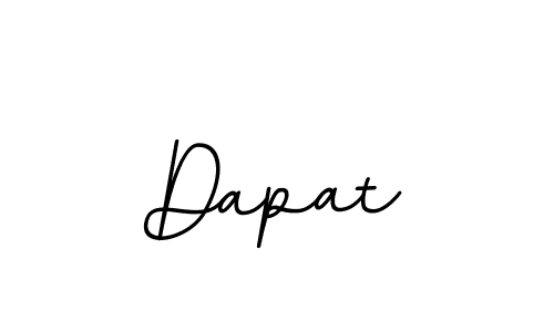 The best way (BallpointsItalic-DORy9) to make a short signature is to pick only two or three words in your name. The name Dapat include a total of six letters. For converting this name. Dapat signature style 11 images and pictures png