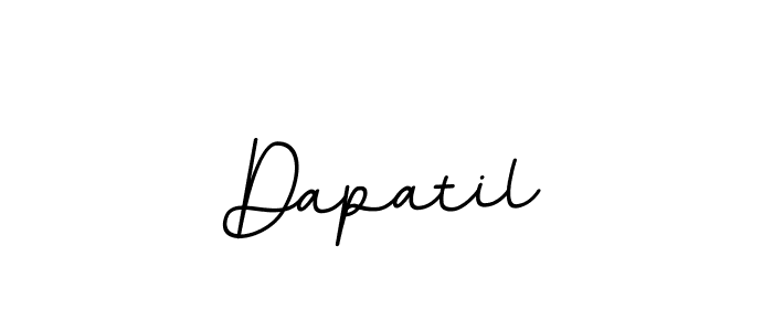 Similarly BallpointsItalic-DORy9 is the best handwritten signature design. Signature creator online .You can use it as an online autograph creator for name Dapatil. Dapatil signature style 11 images and pictures png