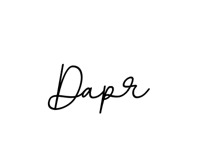 Use a signature maker to create a handwritten signature online. With this signature software, you can design (BallpointsItalic-DORy9) your own signature for name Dapr. Dapr signature style 11 images and pictures png