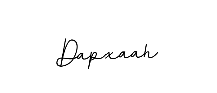 Use a signature maker to create a handwritten signature online. With this signature software, you can design (BallpointsItalic-DORy9) your own signature for name Dapxaah. Dapxaah signature style 11 images and pictures png