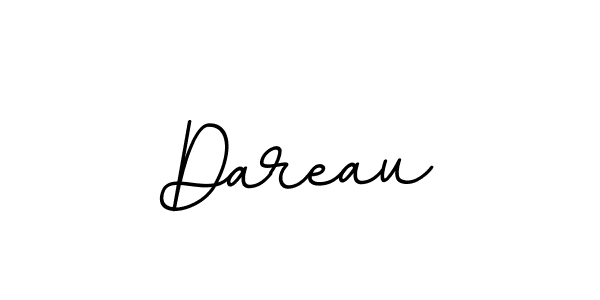 Dareau stylish signature style. Best Handwritten Sign (BallpointsItalic-DORy9) for my name. Handwritten Signature Collection Ideas for my name Dareau. Dareau signature style 11 images and pictures png
