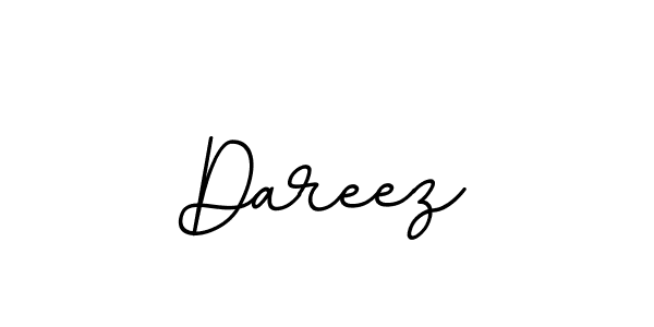 Dareez stylish signature style. Best Handwritten Sign (BallpointsItalic-DORy9) for my name. Handwritten Signature Collection Ideas for my name Dareez. Dareez signature style 11 images and pictures png