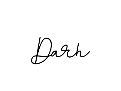 Use a signature maker to create a handwritten signature online. With this signature software, you can design (BallpointsItalic-DORy9) your own signature for name Darh. Darh signature style 11 images and pictures png
