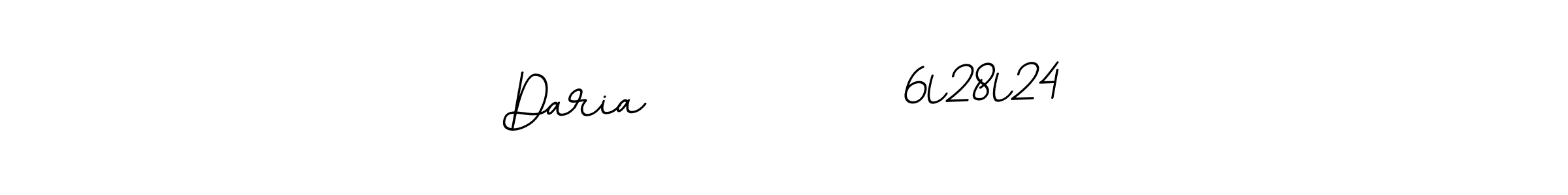 The best way (BallpointsItalic-DORy9) to make a short signature is to pick only two or three words in your name. The name Daria            6l28l24 include a total of six letters. For converting this name. Daria            6l28l24 signature style 11 images and pictures png