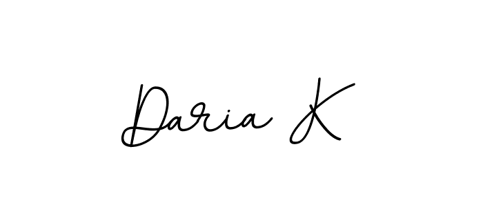 BallpointsItalic-DORy9 is a professional signature style that is perfect for those who want to add a touch of class to their signature. It is also a great choice for those who want to make their signature more unique. Get Daria K name to fancy signature for free. Daria K signature style 11 images and pictures png