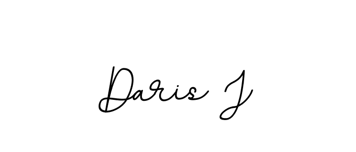 Also we have Daris J name is the best signature style. Create professional handwritten signature collection using BallpointsItalic-DORy9 autograph style. Daris J signature style 11 images and pictures png