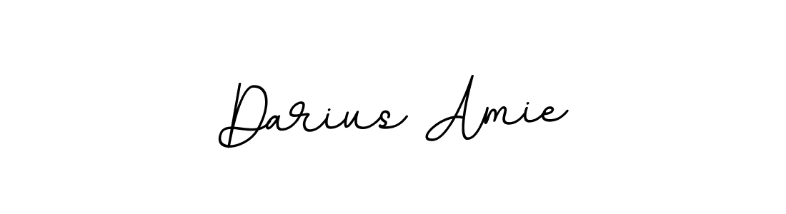 How to make Darius Amie name signature. Use BallpointsItalic-DORy9 style for creating short signs online. This is the latest handwritten sign. Darius Amie signature style 11 images and pictures png