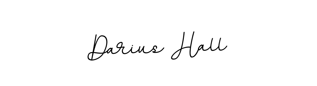 How to make Darius Hall name signature. Use BallpointsItalic-DORy9 style for creating short signs online. This is the latest handwritten sign. Darius Hall signature style 11 images and pictures png