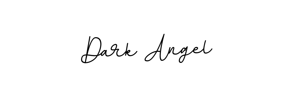 This is the best signature style for the Dark Angel name. Also you like these signature font (BallpointsItalic-DORy9). Mix name signature. Dark Angel signature style 11 images and pictures png