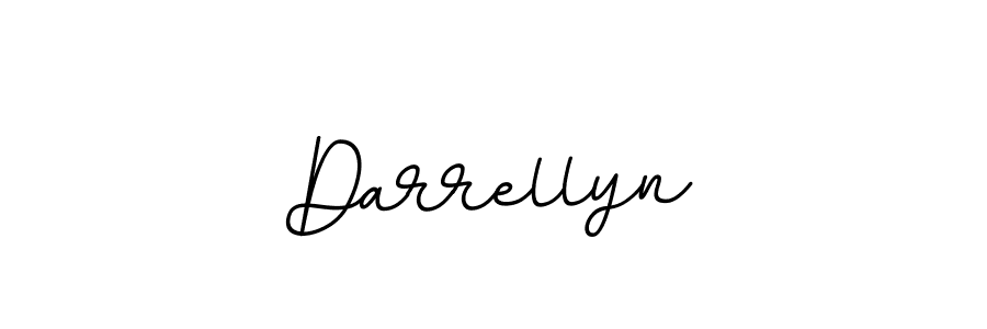 Also we have Darrellyn name is the best signature style. Create professional handwritten signature collection using BallpointsItalic-DORy9 autograph style. Darrellyn signature style 11 images and pictures png