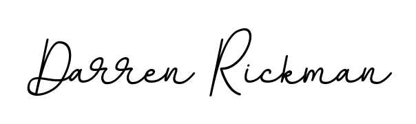 Express your personality with a custom Darren Rickman signature crafted with BallpointsItalic-DORy9 typography. Free transparent PNG download available. Darren Rickman signature style 11 images and pictures png