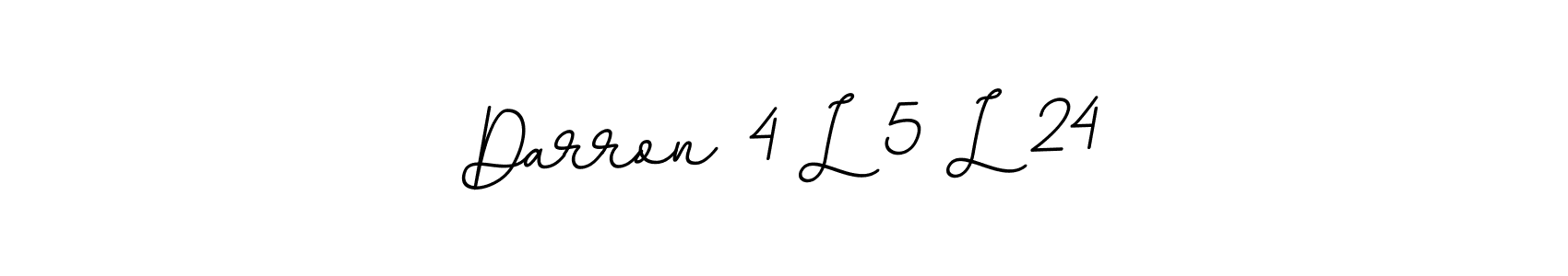 It looks lik you need a new signature style for name Darron 4 L 5 L 24. Design unique handwritten (BallpointsItalic-DORy9) signature with our free signature maker in just a few clicks. Darron 4 L 5 L 24 signature style 11 images and pictures png