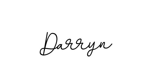 Create a beautiful signature design for name Darryn. With this signature (BallpointsItalic-DORy9) fonts, you can make a handwritten signature for free. Darryn signature style 11 images and pictures png
