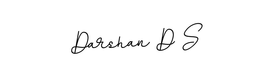 It looks lik you need a new signature style for name Darshan D S. Design unique handwritten (BallpointsItalic-DORy9) signature with our free signature maker in just a few clicks. Darshan D S signature style 11 images and pictures png