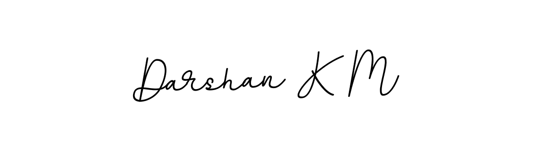 Make a beautiful signature design for name Darshan K M. Use this online signature maker to create a handwritten signature for free. Darshan K M signature style 11 images and pictures png