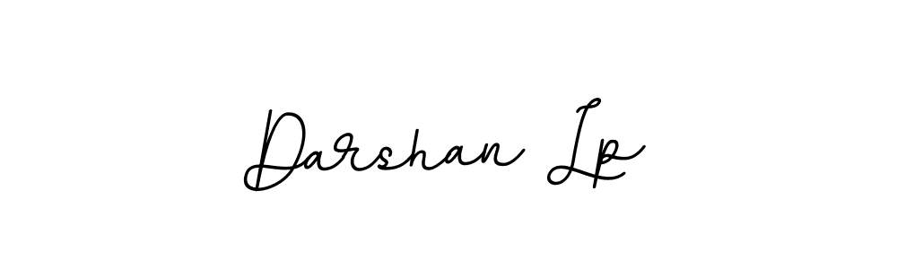 Darshan Lp stylish signature style. Best Handwritten Sign (BallpointsItalic-DORy9) for my name. Handwritten Signature Collection Ideas for my name Darshan Lp. Darshan Lp signature style 11 images and pictures png