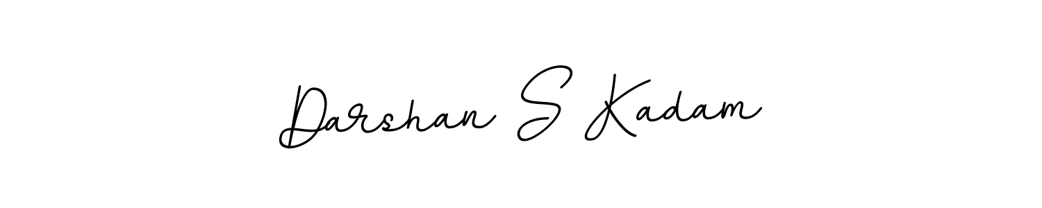 Also You can easily find your signature by using the search form. We will create Darshan S Kadam name handwritten signature images for you free of cost using BallpointsItalic-DORy9 sign style. Darshan S Kadam signature style 11 images and pictures png