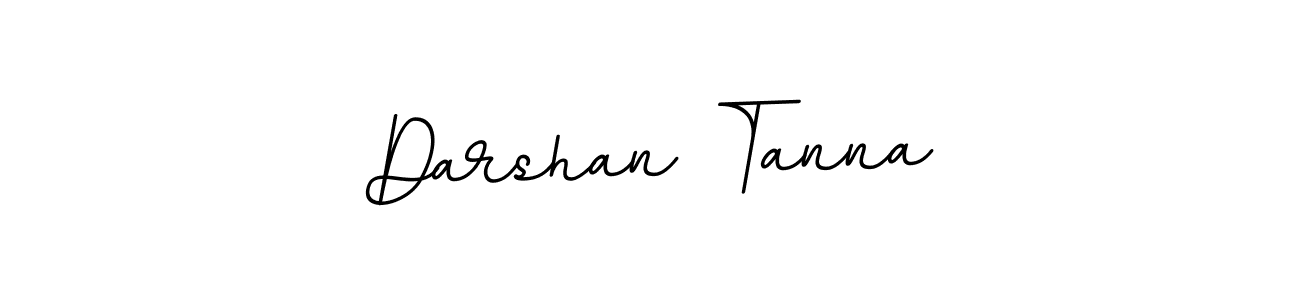 Darshan Tanna stylish signature style. Best Handwritten Sign (BallpointsItalic-DORy9) for my name. Handwritten Signature Collection Ideas for my name Darshan Tanna. Darshan Tanna signature style 11 images and pictures png