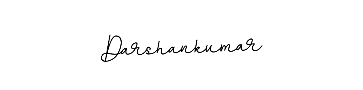 Make a beautiful signature design for name Darshankumar. With this signature (BallpointsItalic-DORy9) style, you can create a handwritten signature for free. Darshankumar signature style 11 images and pictures png