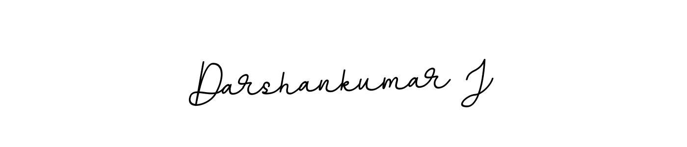 Design your own signature with our free online signature maker. With this signature software, you can create a handwritten (BallpointsItalic-DORy9) signature for name Darshankumar J. Darshankumar J signature style 11 images and pictures png