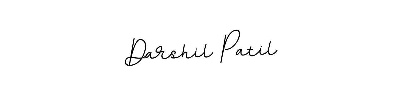 Also we have Darshil Patil name is the best signature style. Create professional handwritten signature collection using BallpointsItalic-DORy9 autograph style. Darshil Patil signature style 11 images and pictures png