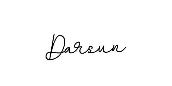 How to make Darsun name signature. Use BallpointsItalic-DORy9 style for creating short signs online. This is the latest handwritten sign. Darsun signature style 11 images and pictures png