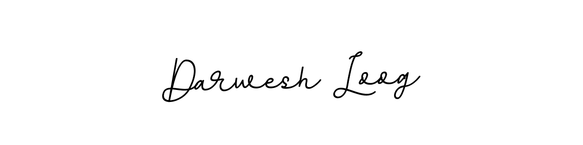 Darwesh Loog stylish signature style. Best Handwritten Sign (BallpointsItalic-DORy9) for my name. Handwritten Signature Collection Ideas for my name Darwesh Loog. Darwesh Loog signature style 11 images and pictures png