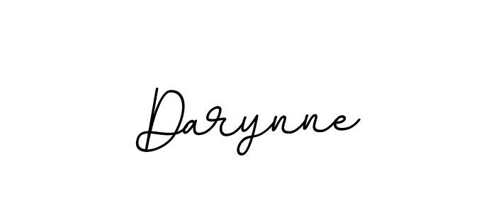 The best way (BallpointsItalic-DORy9) to make a short signature is to pick only two or three words in your name. The name Darynne include a total of six letters. For converting this name. Darynne signature style 11 images and pictures png