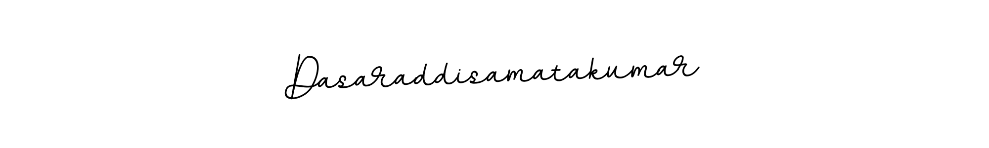 How to make Dasaraddisamatakumar name signature. Use BallpointsItalic-DORy9 style for creating short signs online. This is the latest handwritten sign. Dasaraddisamatakumar signature style 11 images and pictures png