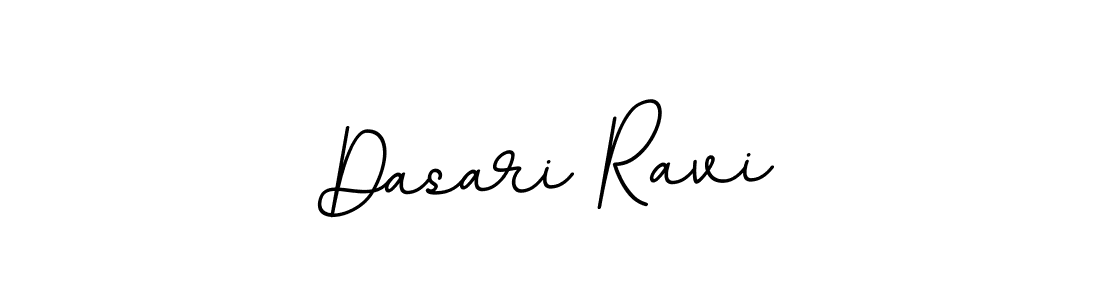 Make a beautiful signature design for name Dasari Ravi. With this signature (BallpointsItalic-DORy9) style, you can create a handwritten signature for free. Dasari Ravi signature style 11 images and pictures png