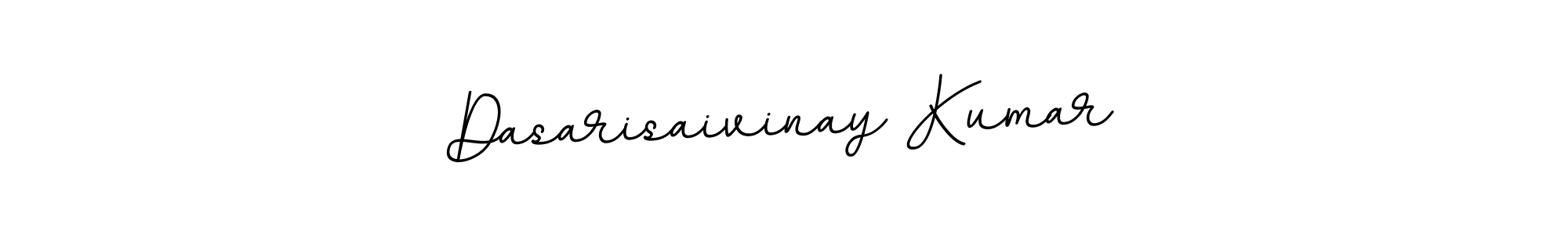 Use a signature maker to create a handwritten signature online. With this signature software, you can design (BallpointsItalic-DORy9) your own signature for name Dasarisaivinay Kumar. Dasarisaivinay Kumar signature style 11 images and pictures png