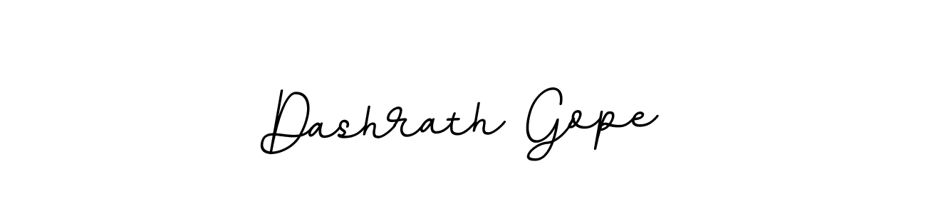 Dashrath Gope stylish signature style. Best Handwritten Sign (BallpointsItalic-DORy9) for my name. Handwritten Signature Collection Ideas for my name Dashrath Gope. Dashrath Gope signature style 11 images and pictures png