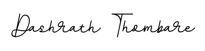 Discover the perfect balance of readability and style for Dashrath Thombare with BallpointsItalic-DORy9 font. Create your dream signature today. Dashrath Thombare signature style 11 images and pictures png