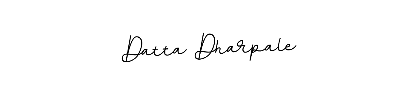 Use a signature maker to create a handwritten signature online. With this signature software, you can design (BallpointsItalic-DORy9) your own signature for name Datta Dharpale. Datta Dharpale signature style 11 images and pictures png