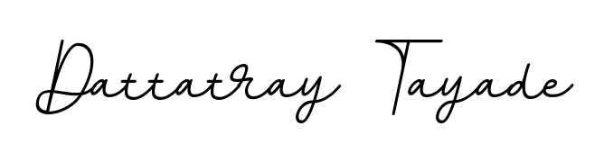 Practice writing Dattatray Tayade with the flow of BallpointsItalic-DORy9 lettering. A fantastic source of inspiration for developing your personal signature style. Dattatray Tayade signature style 11 images and pictures png