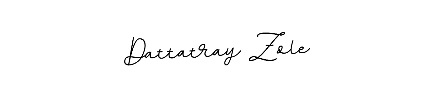 This is the best signature style for the Dattatray Zole name. Also you like these signature font (BallpointsItalic-DORy9). Mix name signature. Dattatray Zole signature style 11 images and pictures png