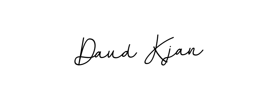 Use a signature maker to create a handwritten signature online. With this signature software, you can design (BallpointsItalic-DORy9) your own signature for name Daud Kjan. Daud Kjan signature style 11 images and pictures png