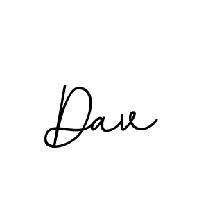 You should practise on your own different ways (BallpointsItalic-DORy9) to write your name (Dav) in signature. don't let someone else do it for you. Dav signature style 11 images and pictures png