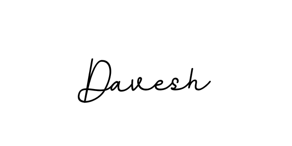 Make a beautiful signature design for name Davesh. With this signature (BallpointsItalic-DORy9) style, you can create a handwritten signature for free. Davesh signature style 11 images and pictures png