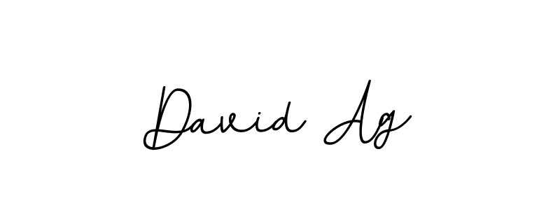 You should practise on your own different ways (BallpointsItalic-DORy9) to write your name (David Ag) in signature. don't let someone else do it for you. David Ag signature style 11 images and pictures png