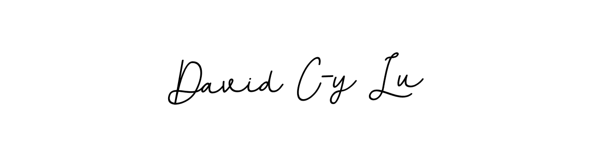 Also we have David C-y Lu name is the best signature style. Create professional handwritten signature collection using BallpointsItalic-DORy9 autograph style. David C-y Lu signature style 11 images and pictures png