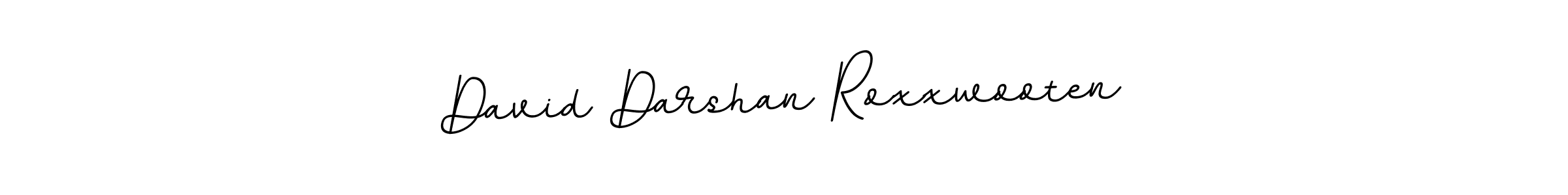 You should practise on your own different ways (BallpointsItalic-DORy9) to write your name (David Darshan Roxxwooten) in signature. don't let someone else do it for you. David Darshan Roxxwooten signature style 11 images and pictures png