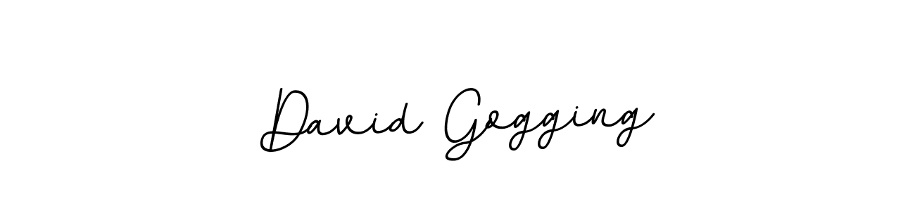 The best way (BallpointsItalic-DORy9) to make a short signature is to pick only two or three words in your name. The name David Gogging include a total of six letters. For converting this name. David Gogging signature style 11 images and pictures png