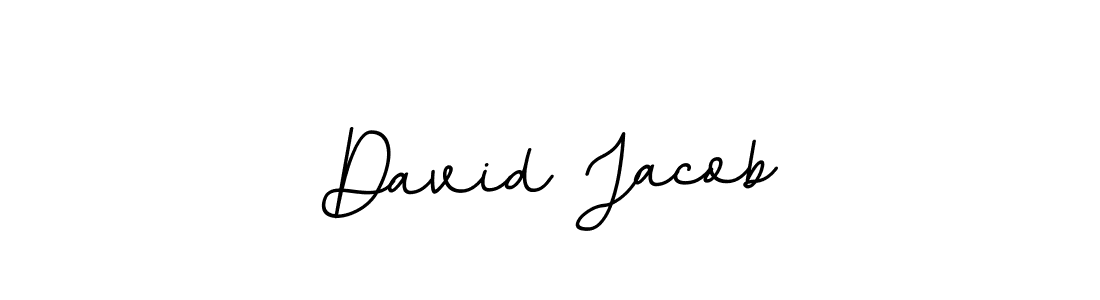 You should practise on your own different ways (BallpointsItalic-DORy9) to write your name (David Jacob) in signature. don't let someone else do it for you. David Jacob signature style 11 images and pictures png