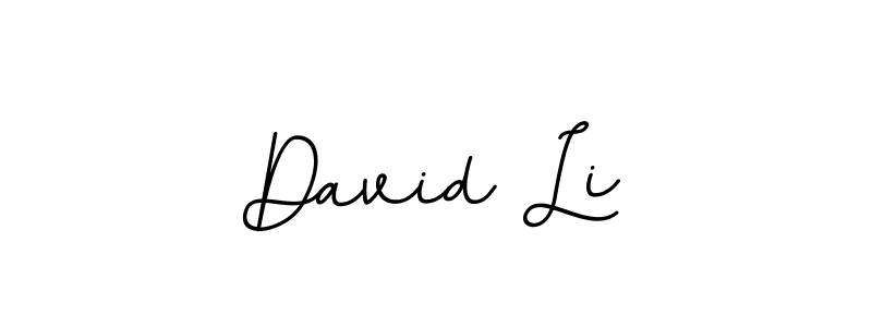 Also we have David Li name is the best signature style. Create professional handwritten signature collection using BallpointsItalic-DORy9 autograph style. David Li signature style 11 images and pictures png