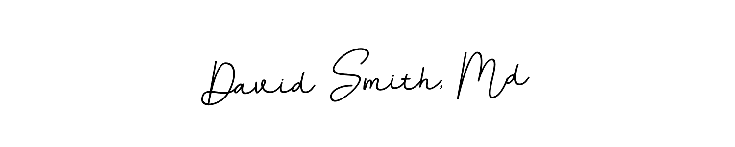 Make a beautiful signature design for name David Smith, Md. With this signature (BallpointsItalic-DORy9) style, you can create a handwritten signature for free. David Smith, Md signature style 11 images and pictures png