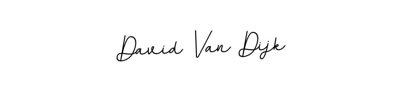 Make a beautiful signature design for name David Van Dijk. With this signature (BallpointsItalic-DORy9) style, you can create a handwritten signature for free. David Van Dijk signature style 11 images and pictures png