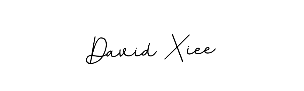 Design your own signature with our free online signature maker. With this signature software, you can create a handwritten (BallpointsItalic-DORy9) signature for name David Xiee. David Xiee signature style 11 images and pictures png