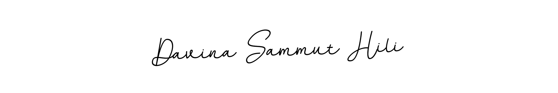 It looks lik you need a new signature style for name Davina Sammut Hili. Design unique handwritten (BallpointsItalic-DORy9) signature with our free signature maker in just a few clicks. Davina Sammut Hili signature style 11 images and pictures png